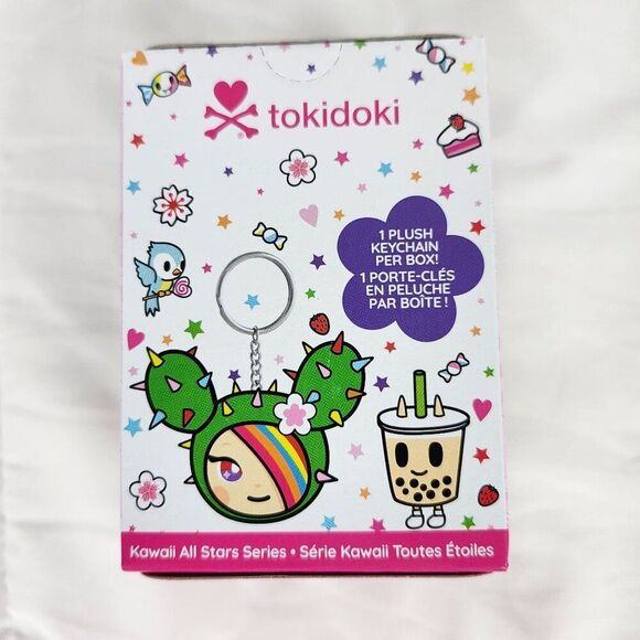 Tokidoki Plush Keychain Blind Box Lot of 2 Kawaii All Stars Series Donutella - Picture 10 of 13